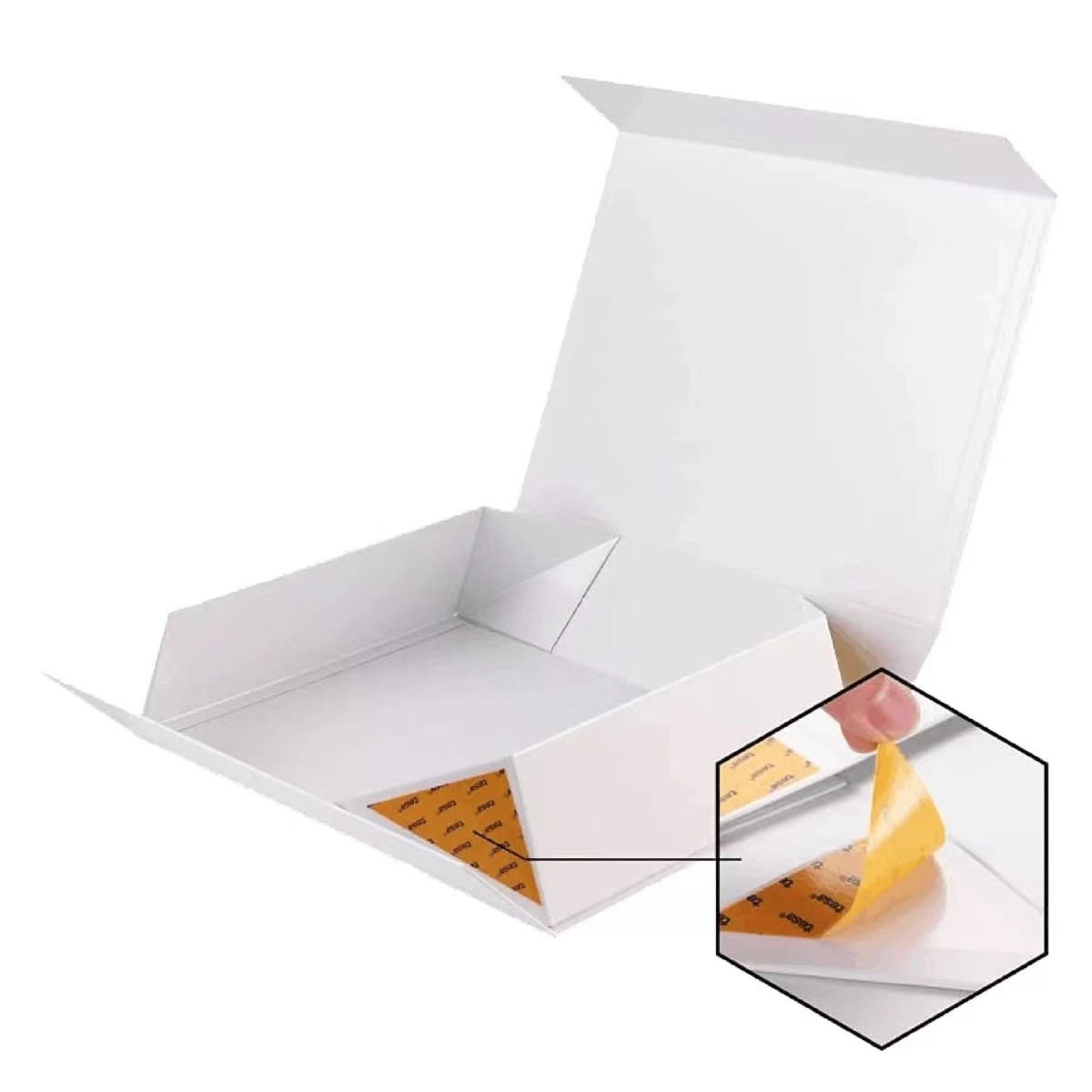 Luxury Magnet Folding Flat Pack Gift Boxes 1200gsm Art Paper Box