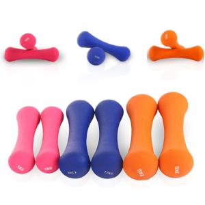 China Aerobic Bone Shaped Neoprene Dumbbells Cast Iron For Women wholesale