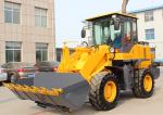 2.5 ton yellow color hydraulic wheel loader for sale