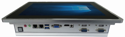 IPPC-1208T 12.1" Fanless Touch Screen PC Capacitive Touch J1900 CPU Dual Network 2 Series 4 USB
