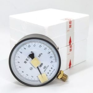 Mechanical Pressure Gauge Bottom Connection Field Display Linear Pointer