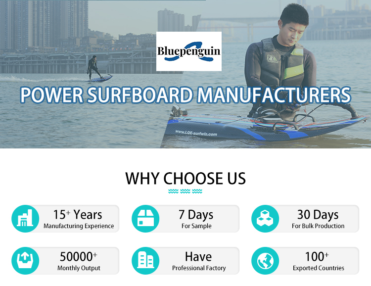 Unisex Wavestorm Moto Support Long Board Surfboards with Flying Motorized Surfboard