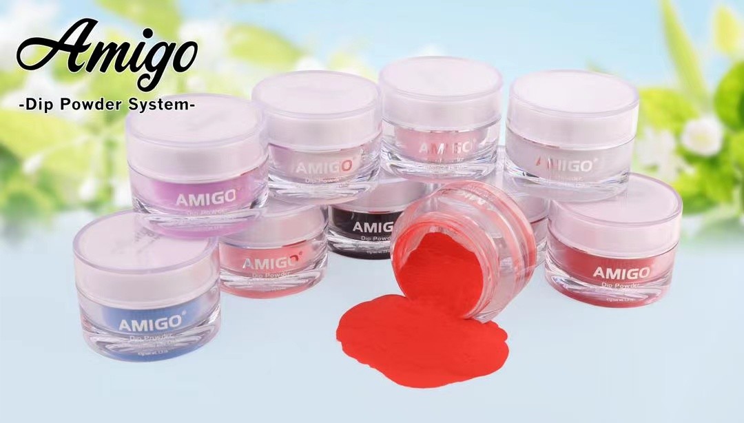 Amigo 10g Nail Dip Powder Kit System Acrylic Easy Molding 20 Colors