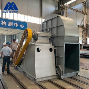 China 415V Alloy Steel V Belt Driven Backward Curved Centrifugal Flow Fan wholesale