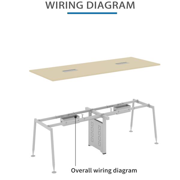 Customizable and Modern Office Conference Table for a Professional and Productive Work Environment