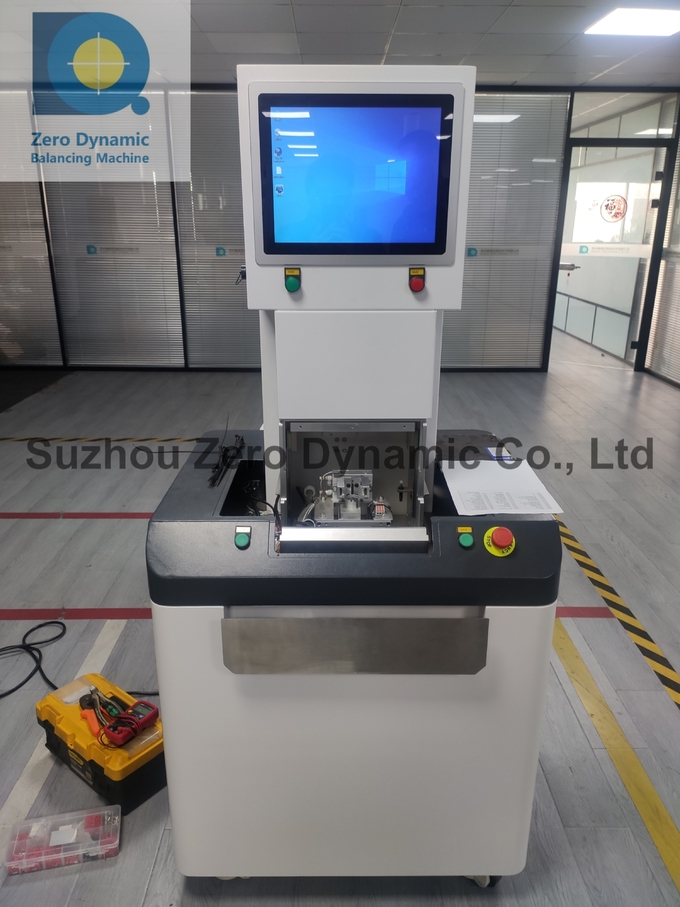 Hair Dryer Motor Vacuum Cleaner Motor Assembly Automatic Laser Correction Balancing Machine
