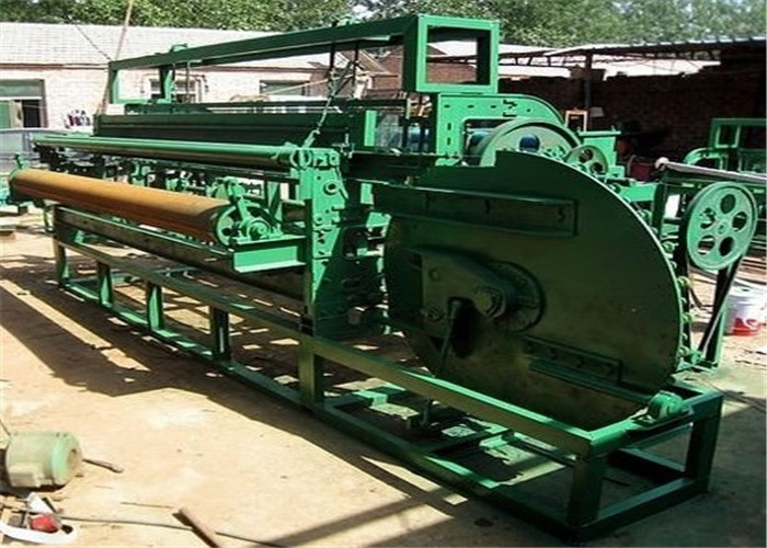 Semi - Automatic / Fully Automatic Crimped Wire Mesh Weaving Machine 2.5m Width