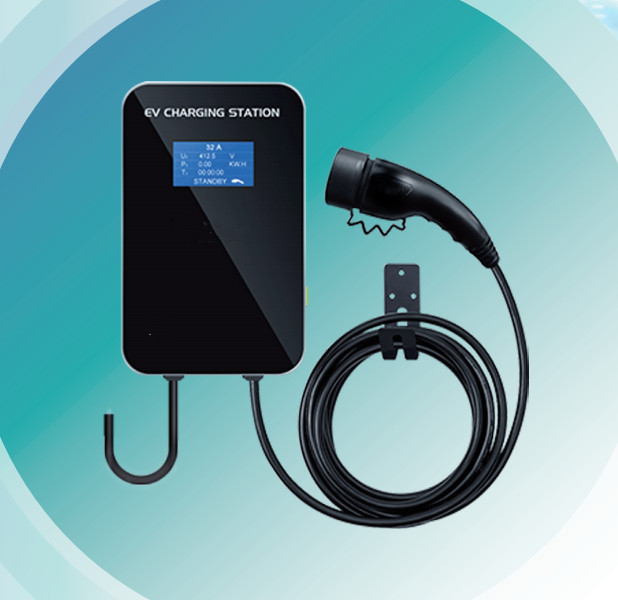 Highfly 16A 11KW Wall Mounted AC EV Charging Station Wallbox Cable Type 2 Fast EV Car Charger for Electric Vehicle