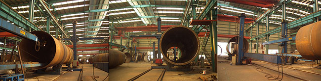 Moving Rotation Welding Column and Boom Manipulator , Vessels Seam Arc Welding Equipment