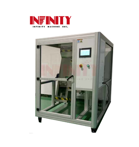 1000mm 500mm Height Closed Tumble Drop Test Machine AC220V 50Hz 5A 5~20 times /min