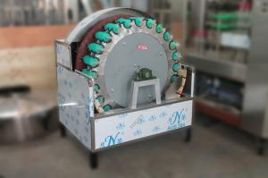 China Rotary Beer Bottle Washing Machine , 5 Gallon Bottle Washer 1800-2000 Bottles / H Speed wholesale