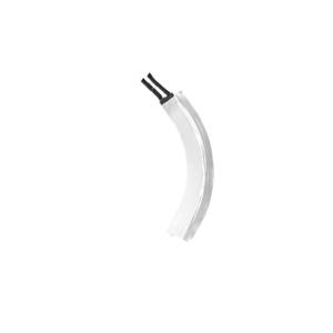 China 3.7V 245mAh Light Wearable Rechargeable Battery With Curved Shape wholesale