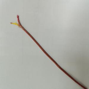 China Fiberglass 0.81mm*2 20AWG Type K Thermocouple Cable wholesale