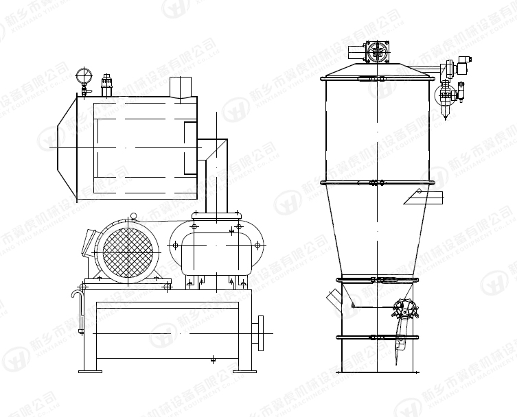 Grain Pneumatic Grain Ship Unloader Conveyor For Conveying Goods