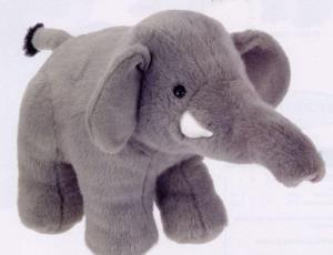 China Grey Elephent Plush Toy wholesale