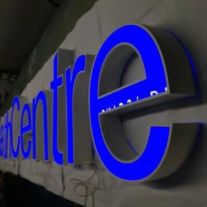 China Shop Storefront Logo Channel Letter Sign Custom PMS Colors wholesale