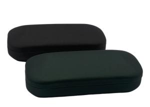 China Leather Metal Eyeglass Case Custom Logo Printing wholesale