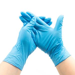 China EN374 EN455 Nitrile Surgical Disposable Medical Gloves S M L XL wholesale