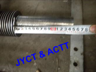 Welded Sprial Boilers Carbon Steel Finned Tubes , Radial Cooling Fin Tube