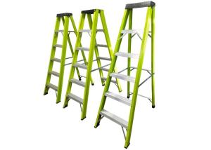 China Electric Insulation High Strength Fiberglass Ladders For Multipurpose wholesale