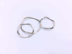 China Customized Dia Single Turn Wave Spring Disc Washer 65Mn /17-7PH SUS631 wholesale