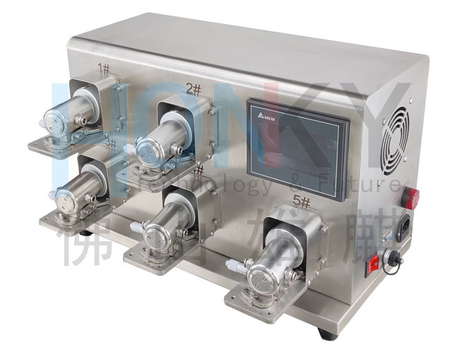 Full Automatic Multiple Head XQX2 System 6ml Ceramic Filling Pump High Precision For Pharma Liquid Dispensing Filler