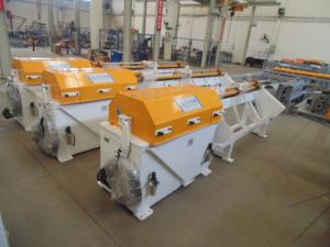 China PLC Control Steel Wire Straightening And Cutting Machine Straightness 2mm/m wholesale