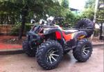 Yamaha 150cc Four Wheeled Motorcycles ATV , Single Tank 4 Wheels Motorcycle