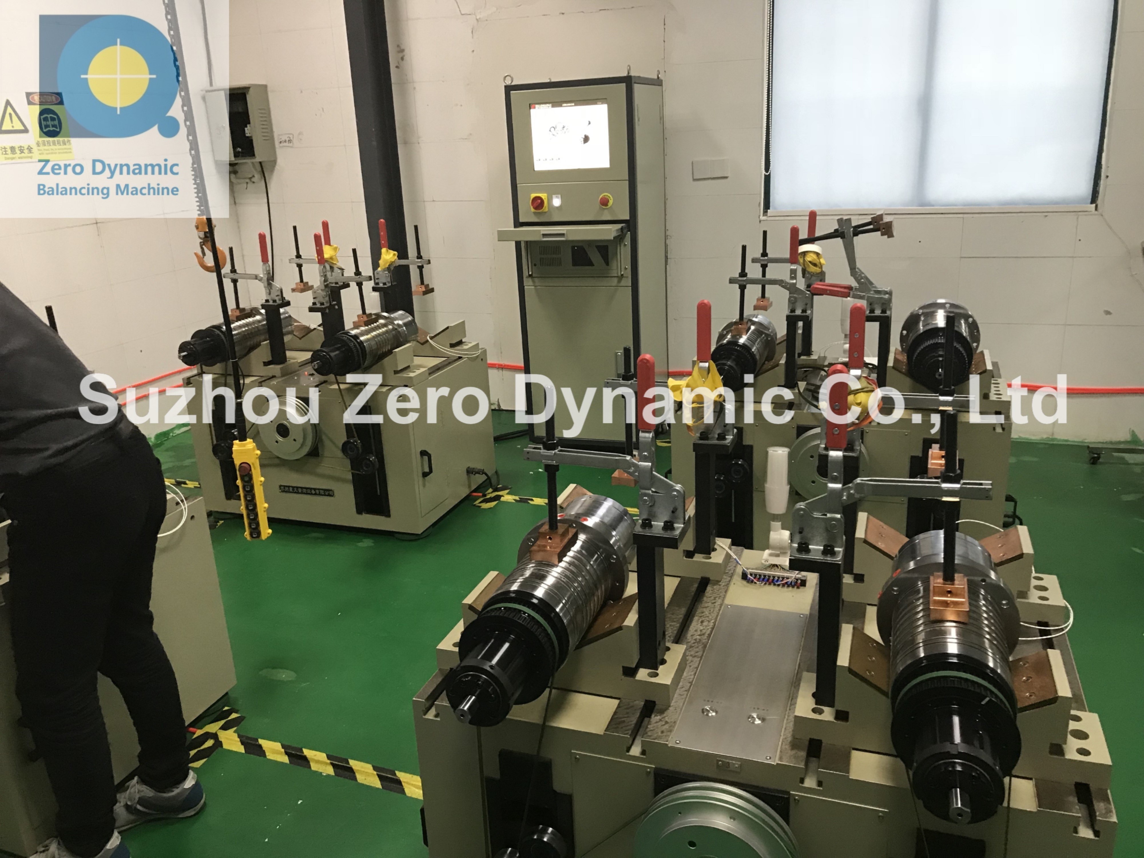 Spindle Running-In Testing Machine, Mechanical Spindle Running-In Machine With Four Bases