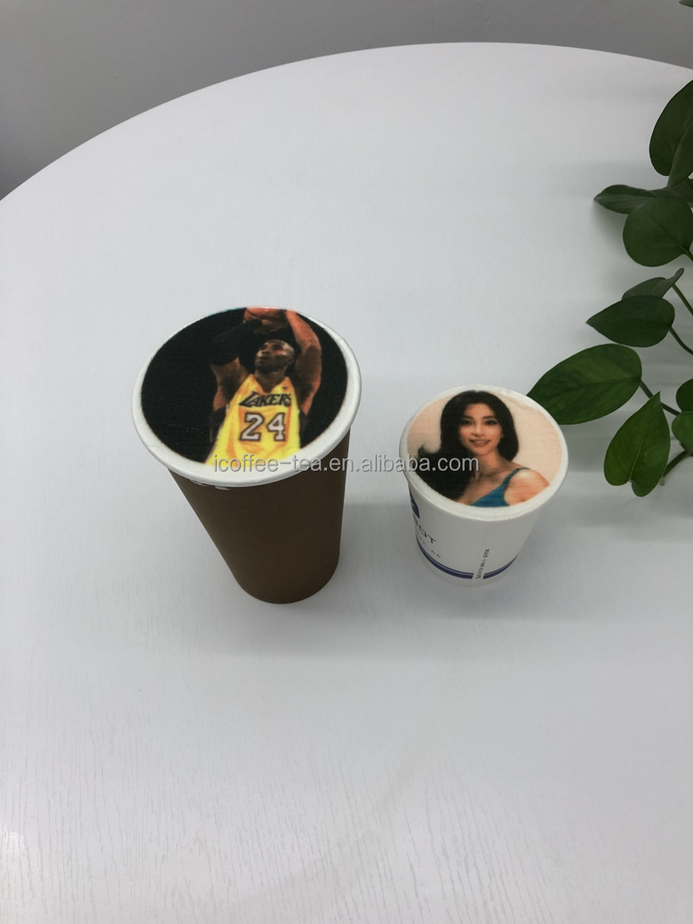 Cup Dia 4cm-10cm Latte Foam Printer Coffee Selfie Printer 60W
