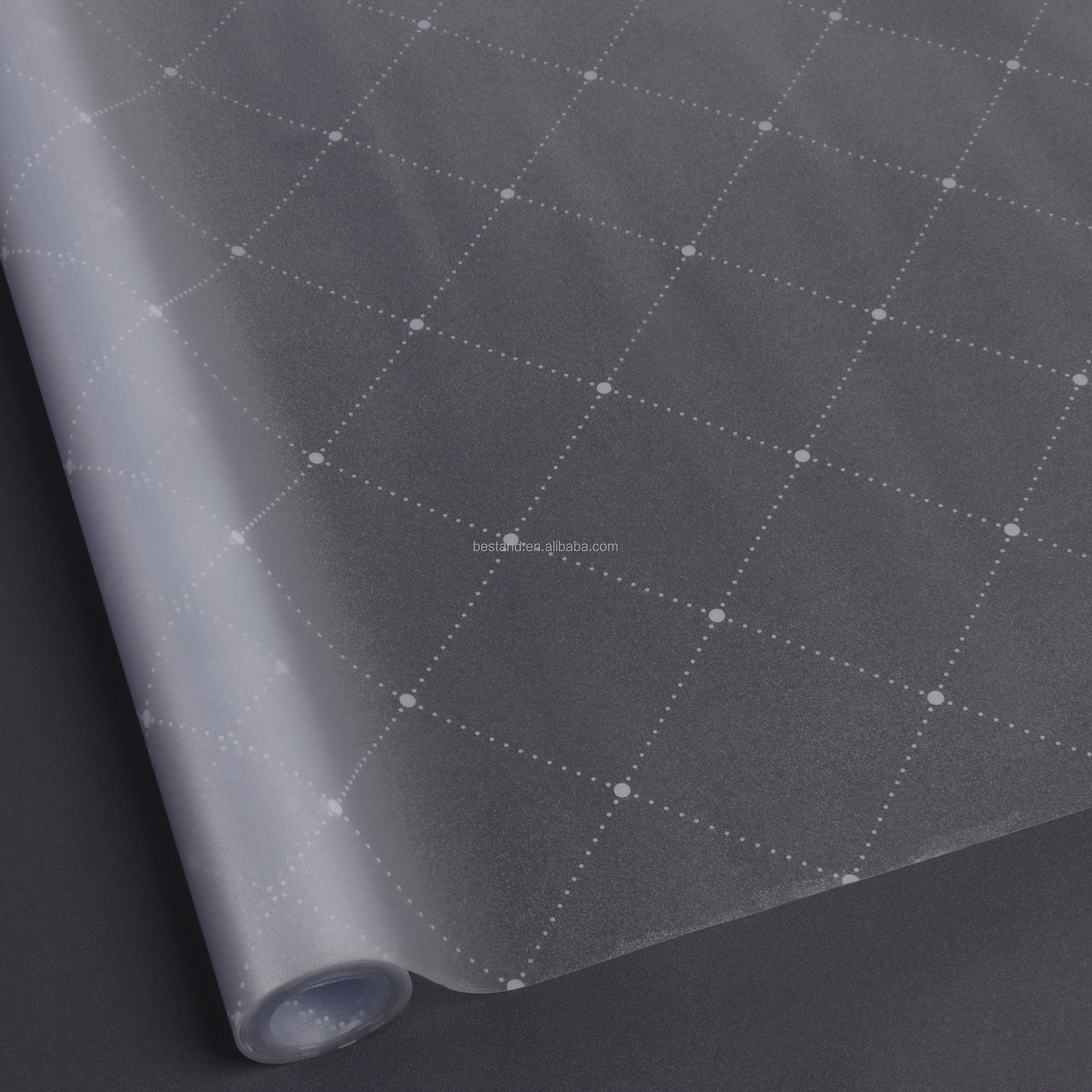 60cm Width Size Privacy-Enhancing Frosted Modern Design Solar Sticker for Home Window Tint Film