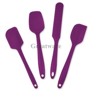 China 4-Piece Heat Resistant Silicone Spatula Set wholesale
