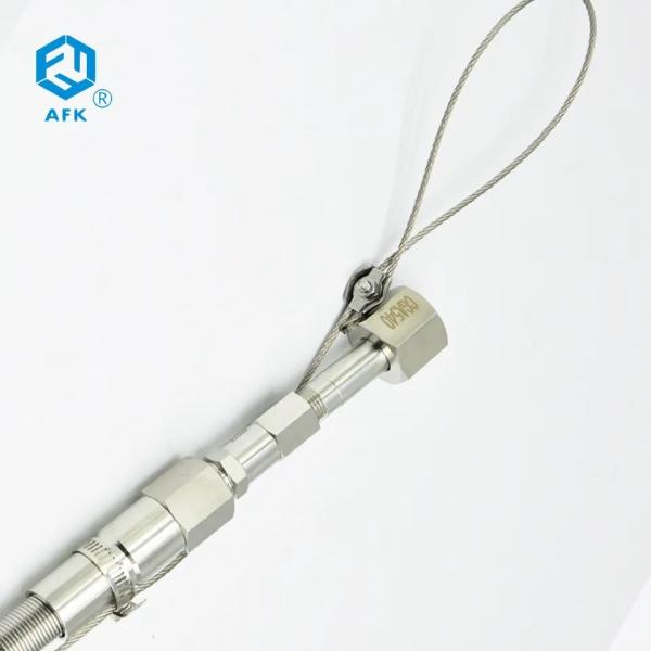 Stainless Steel 316 Customized Flexible Hose Tubing Polishing / Galvanizing