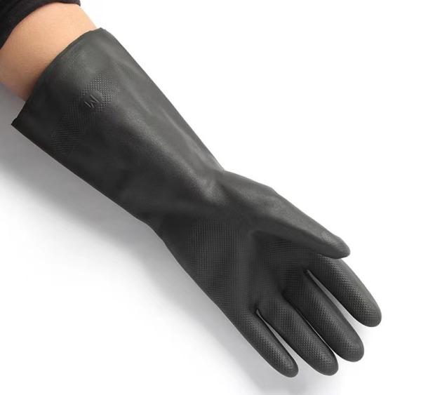 Heavy Duty Neoprene Chemical Gloves 13 Inches Industrial Neoprene Cut Resistant