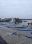 High Strength PP Multifilament Woven Geotextile Dewatering geotubes For