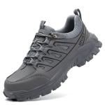Gray Industrial Safety Shoes Micro Fiber Sport Fashion Safety Shoes Waterproof