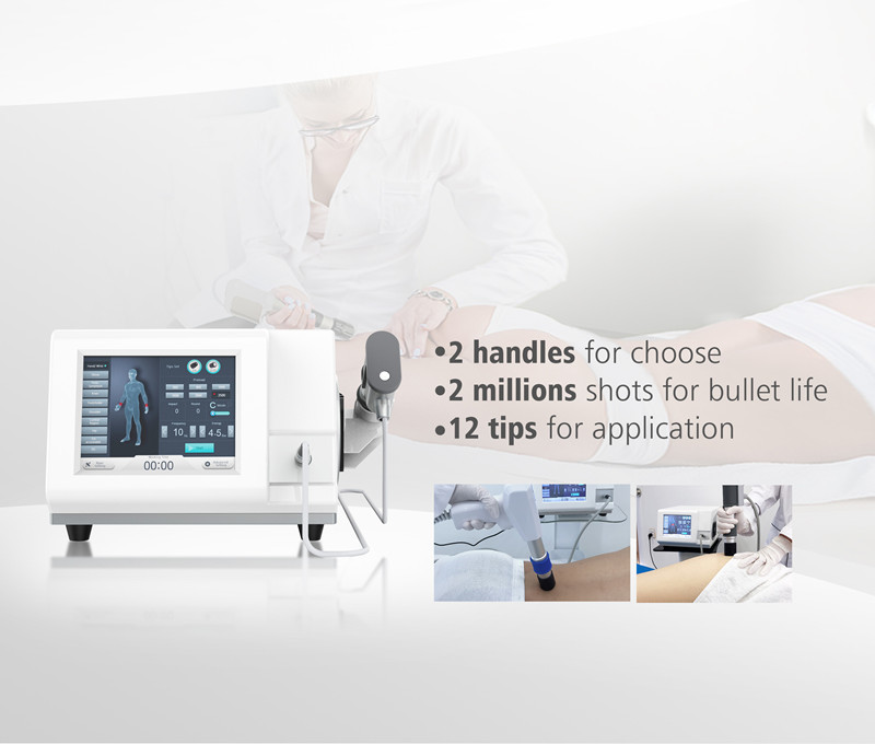 6Bar Shockwave Therapy Machine For Body Pain Relief ED Treatment