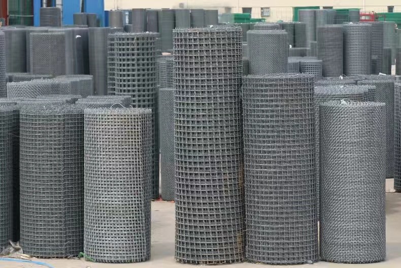 Architectural Decoration Crimped Wire Mesh Single And Double Sided Pimple Ginned