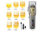 Men Electric Hair Clippers , LED Rechargeable Professional Hair Trimmer