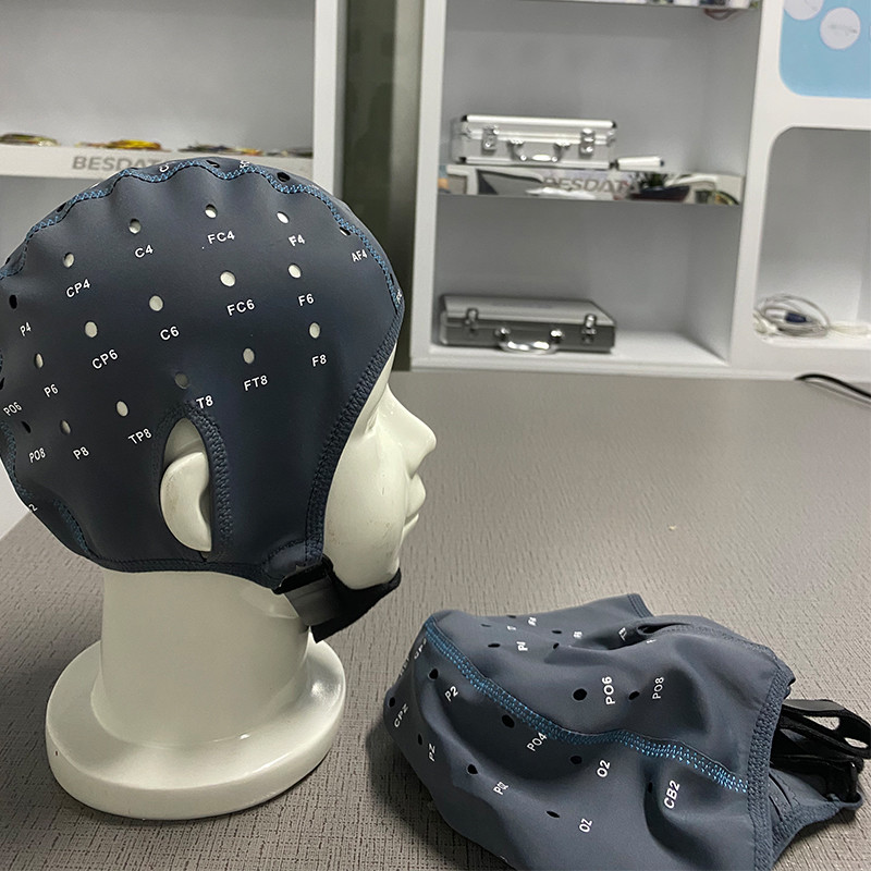 Monitoring ant neuro active High density Ag/Cl cup Electrode waveguard cap wireless EEG/ECG/EMG recording sensor signal