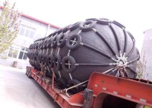 China Boat Weight From 15000 - 200000T Of Pneumatic Air Filled Rubber Ship Fender wholesale