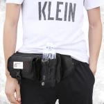 Leisure Style Men'S Outdoor Waterproof Waist Bag Length 27cm Lightweight