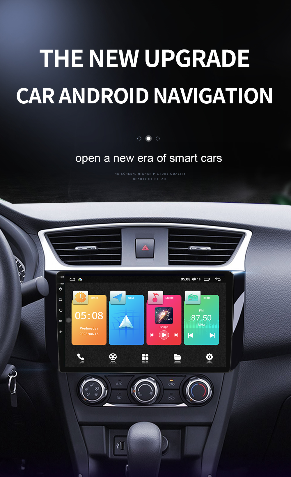 Car Video Dvd Radio Player Gps Navigation Android Autoradio Multimedia For Peugeot 307
