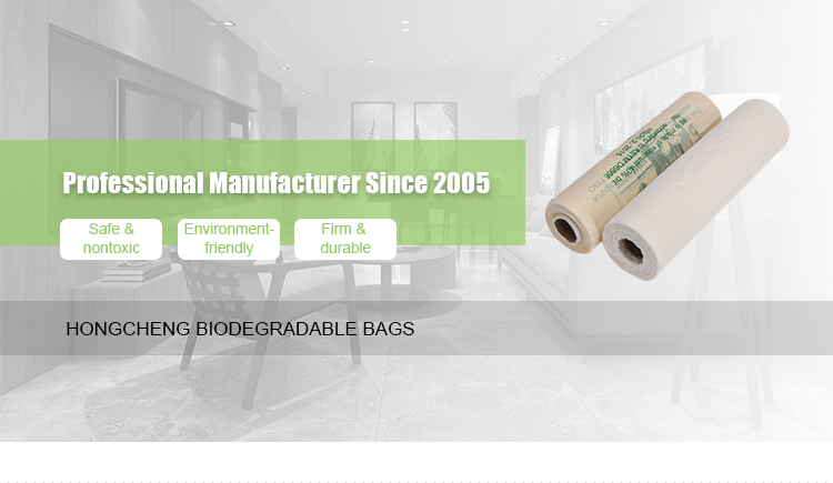Customed Biodegradable Plastic PE Vest Type Reusable Bags on Roll for Supermarkets