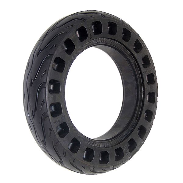 10-Inch Electric Scooter Accessory Inflation-Free Rubber Elastic Explosion-Proof 10x2.125 Tire 10x2.125 Shock Absorption