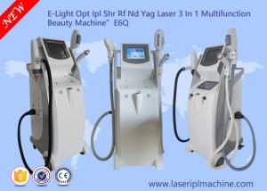 China E - Light Opt Ipl Shr Rf Nd Yag Laser / 3 In 1 Multifunction Beauty Machine on sale