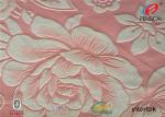 Anti Static 100% Polyester Sofa Velvet Upholstery Fabric Embossed Water Proof
