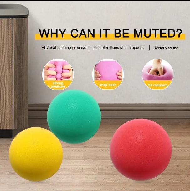 Skip Ball Indoor Silent Bouncing Mute Ball 24cm for Kids Age Range 5-7 Years