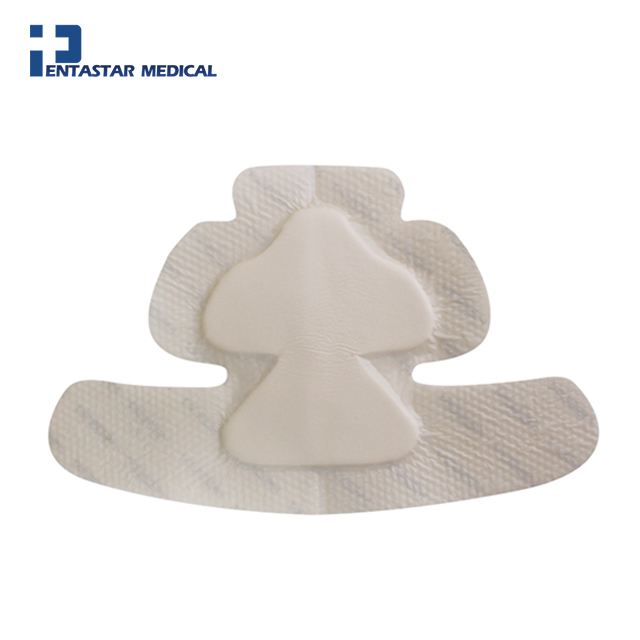burn wound care adhesive surgical dresses silicone foam dressing