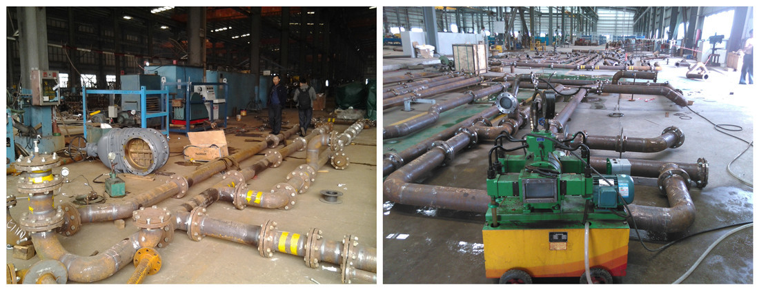 1.1KW -7.5KW Motorized Hydro Test Pump Pipeline Hydro Testing Equipment Trolley Type